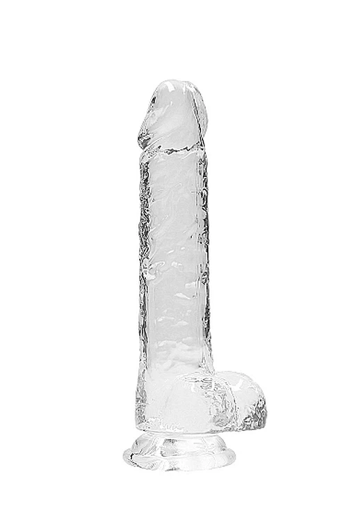 Stymulator Crystal Clear - z przyssawką
