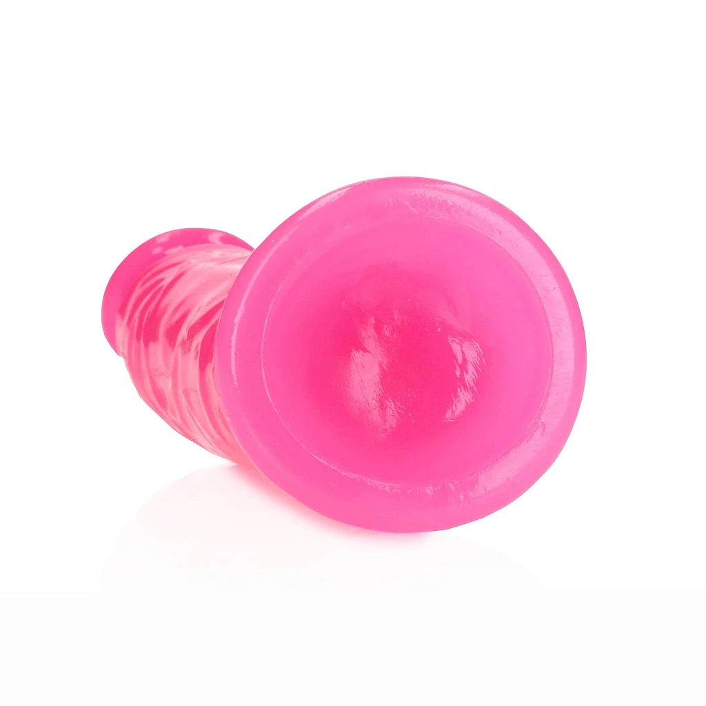 Dildo realistyczne Slim Glow 15,5 cm z przyssawką — zdjęcie 3