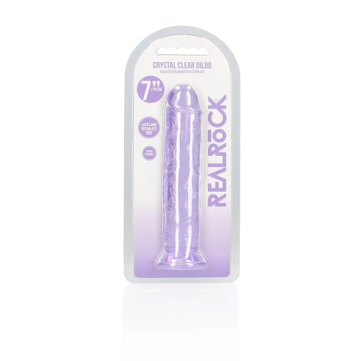 Dildo RealRock Straight Realistic z przyssawką – TPE, bez ftalanów