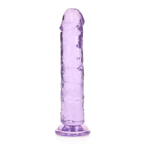 Dildo RealRock Straight Realistic z przyssawką – TPE, bez ftalanów