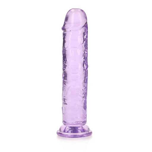 Dildo RealRock Straight Realistic z przyssawką – TPE, bez ftalanów