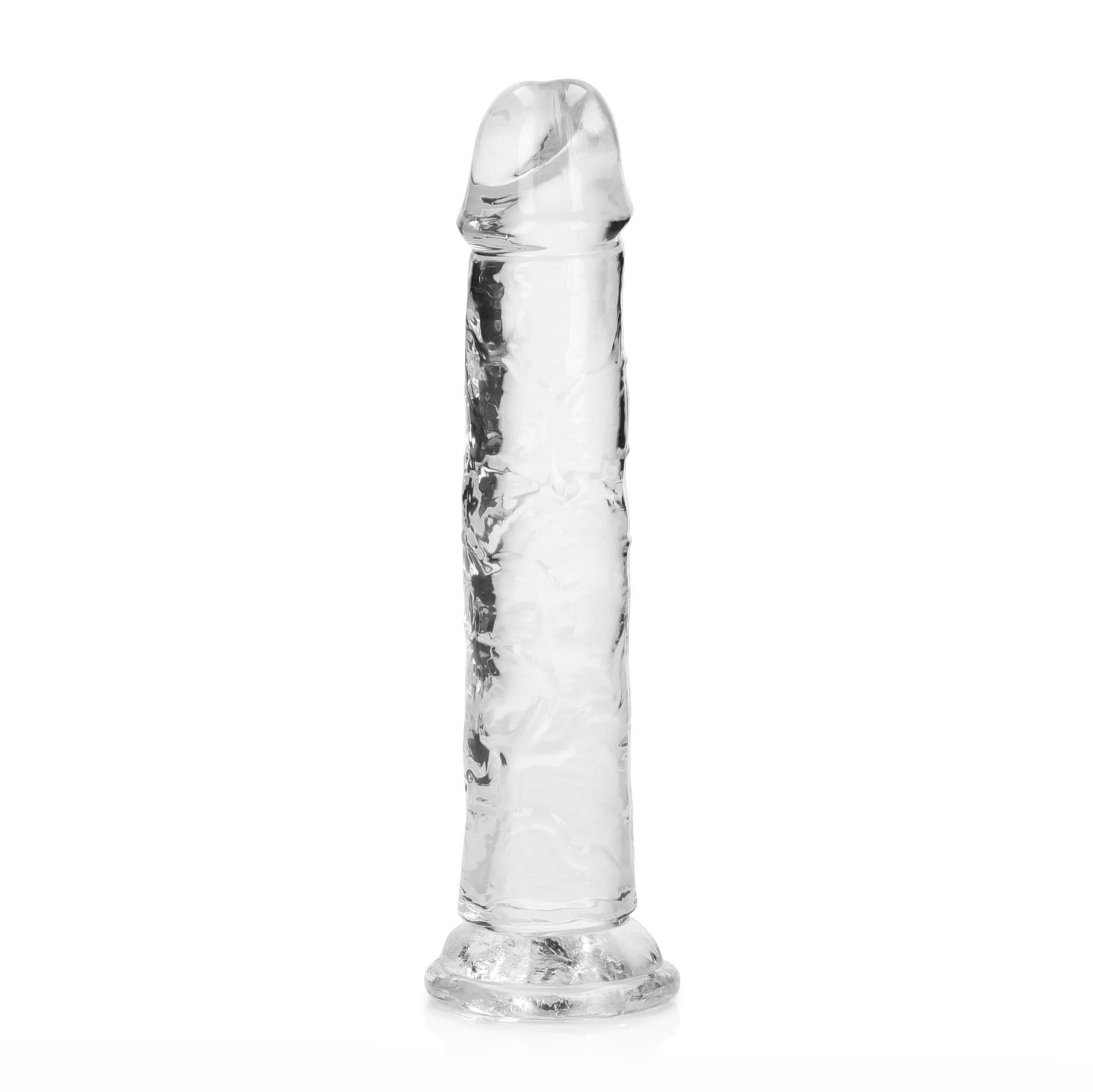 Dildo RealRock Straight Realistic z przyssawką – TPE, bez ftalanów