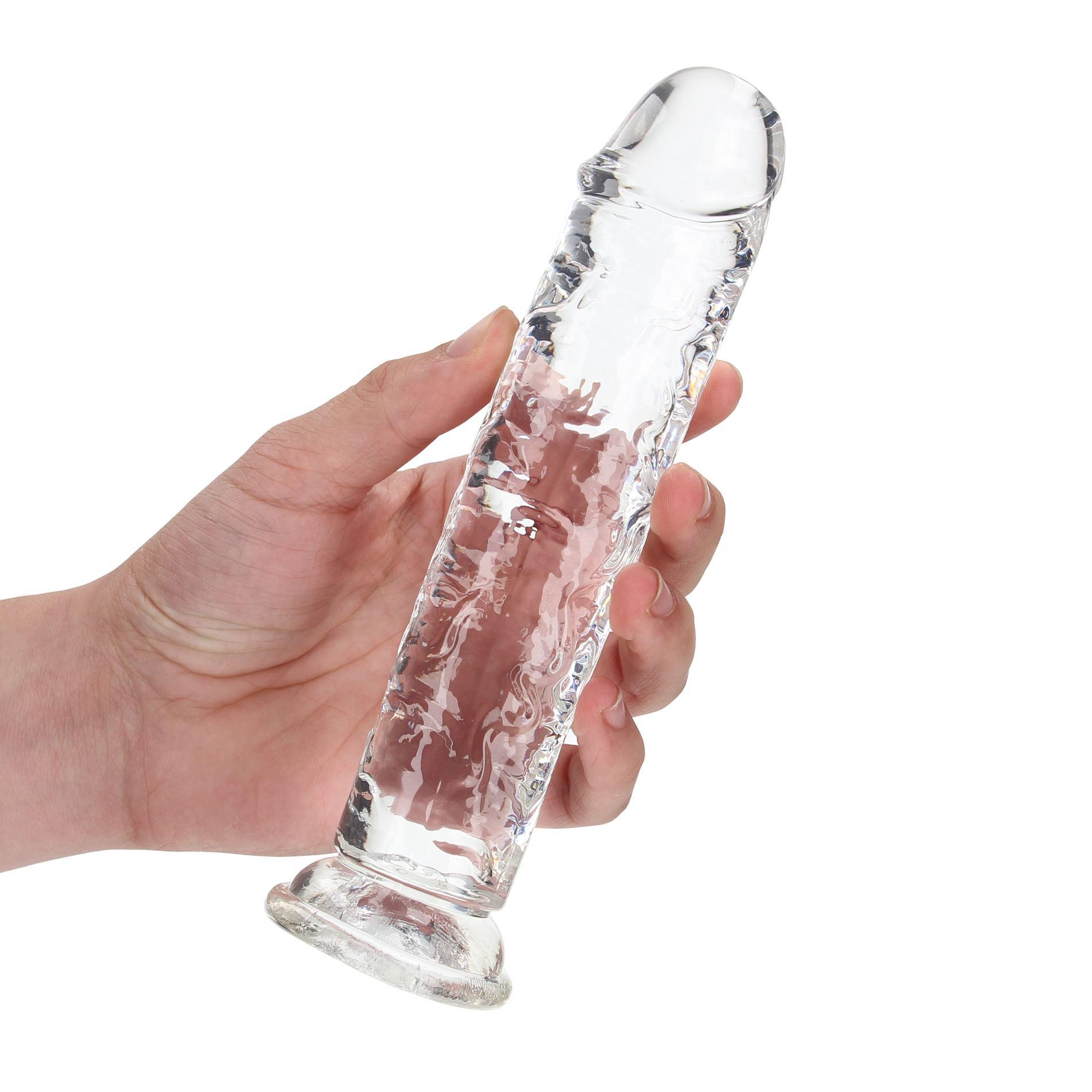 Dildo RealRock Straight Realistic z przyssawką – TPE, bez ftalanów