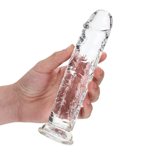 Dildo RealRock Straight Realistic z przyssawką – TPE, bez ftalanów