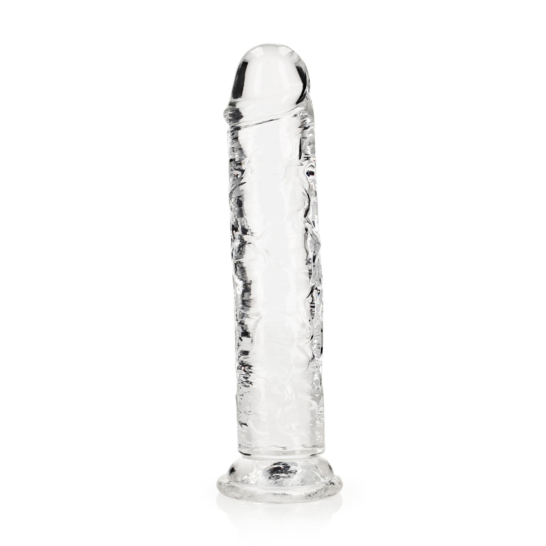 Dildo RealRock Straight Realistic z przyssawką – TPE, bez ftalanów