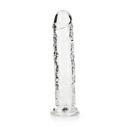 Dildo RealRock Straight Realistic z przyssawką – TPE, bez ftalanów