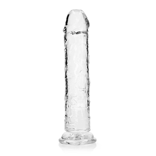 Dildo RealRock Straight Realistic z przyssawką – TPE, bez ftalanów