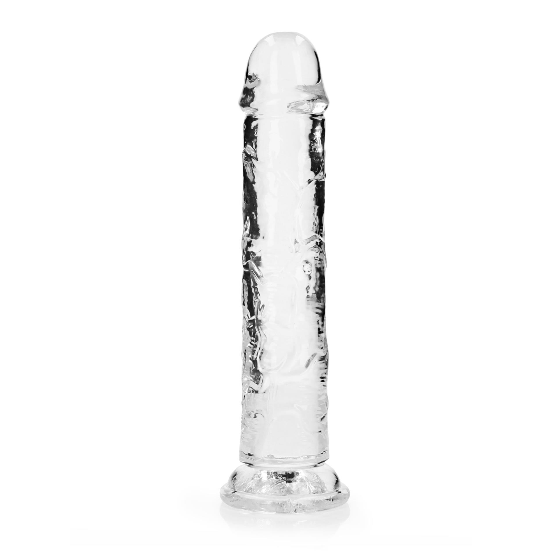 Dildo RealRock Straight Realistic z przyssawką – TPE, bez ftalanów