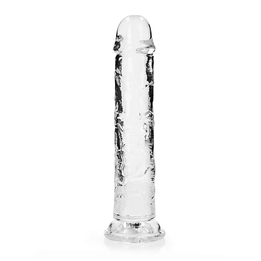 Dildo RealRock Straight Realistic z przyssawką – TPE, bez ftalanów