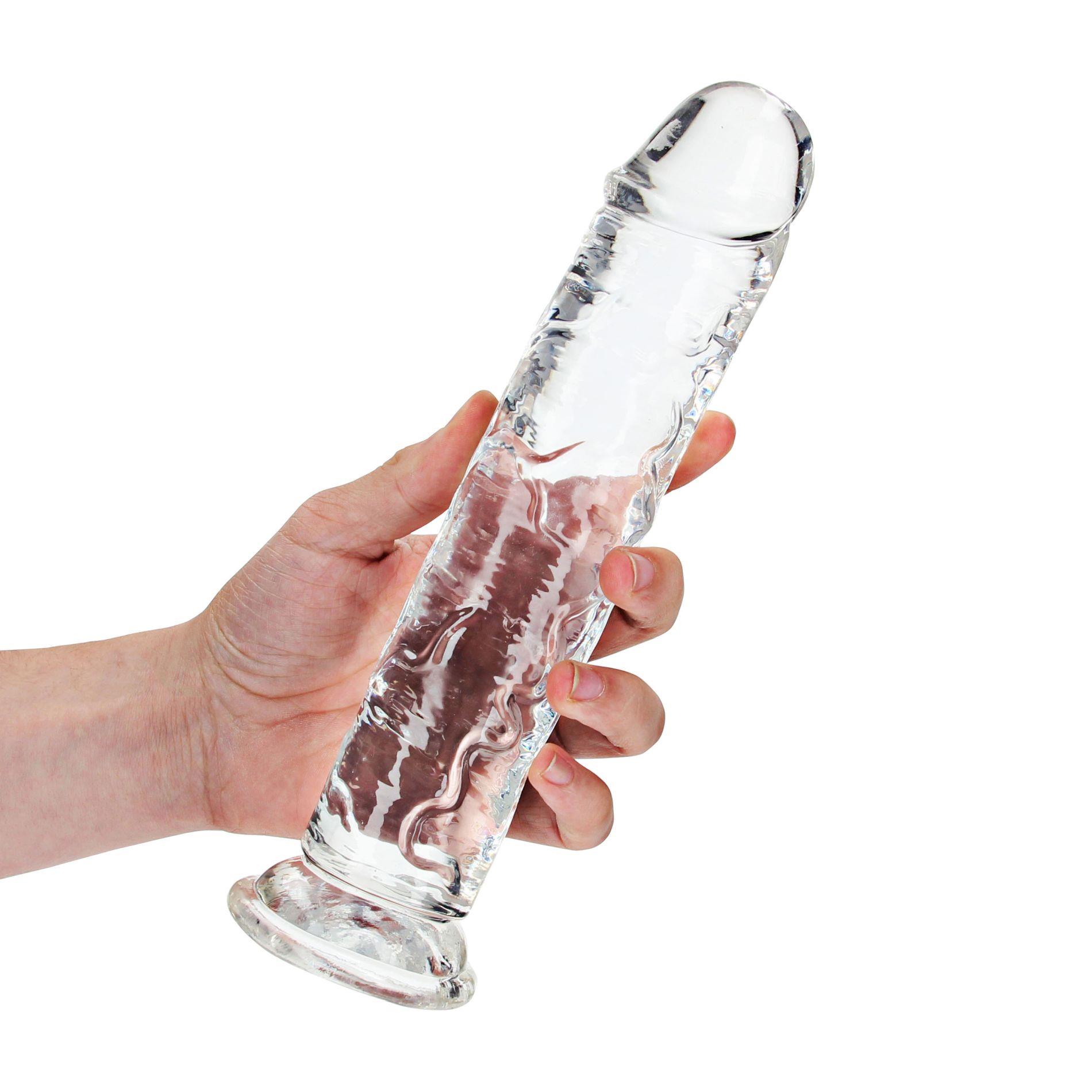 Dildo RealRock Straight Realistic z przyssawką – TPE, bez ftalanów