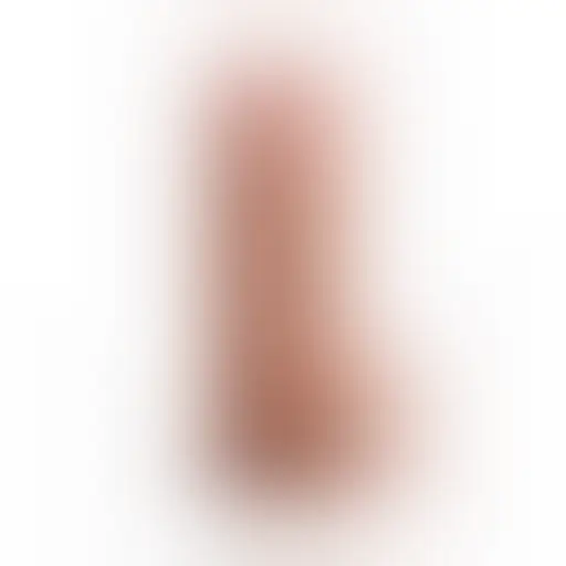 Dildo RealRock Extra Thick Straight 20,3 cm z jądrami – tan