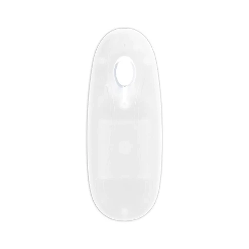 Wibrujące dildo LED 15 cm RealRock – transparentne, z przyssawką — zdjęcie 4