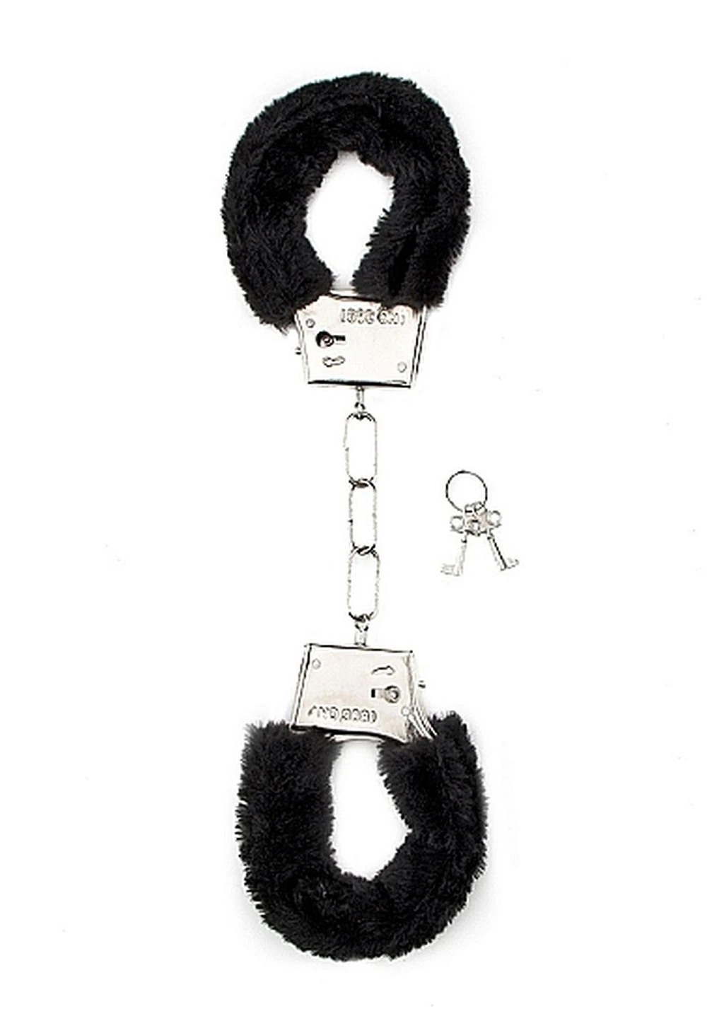 Kajdanki Furry Handcuffs - czarne futerko