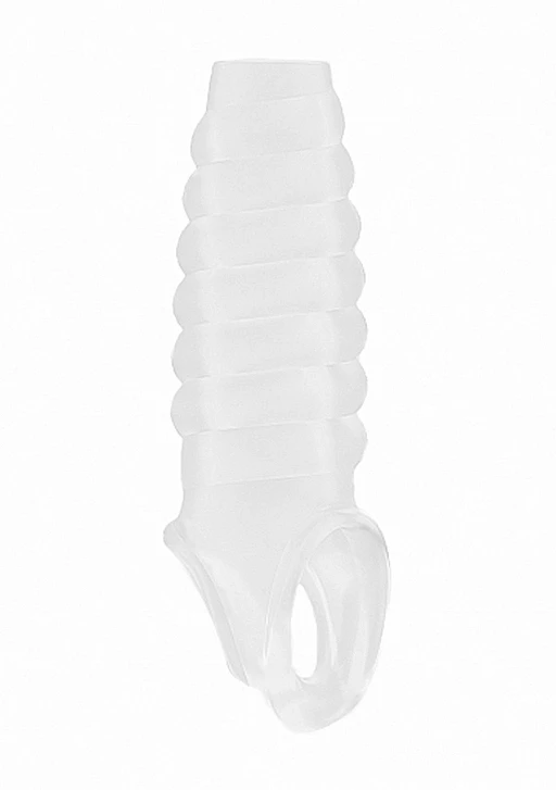 Nakładka na penisa No.21 – przedłużka 20,5 cm, pasek na jądra