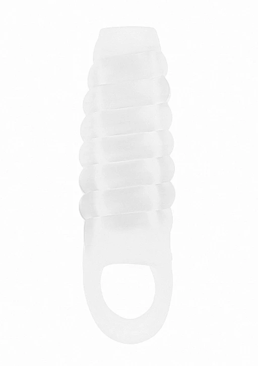 Nakładka na penisa No.21 – przedłużka 20,5 cm, pasek na jądra — zdjęcie 2