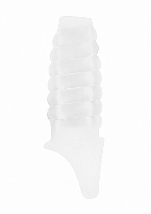 Nakładka na penisa No.21 – przedłużka 20,5 cm, pasek na jądra — zdjęcie 6