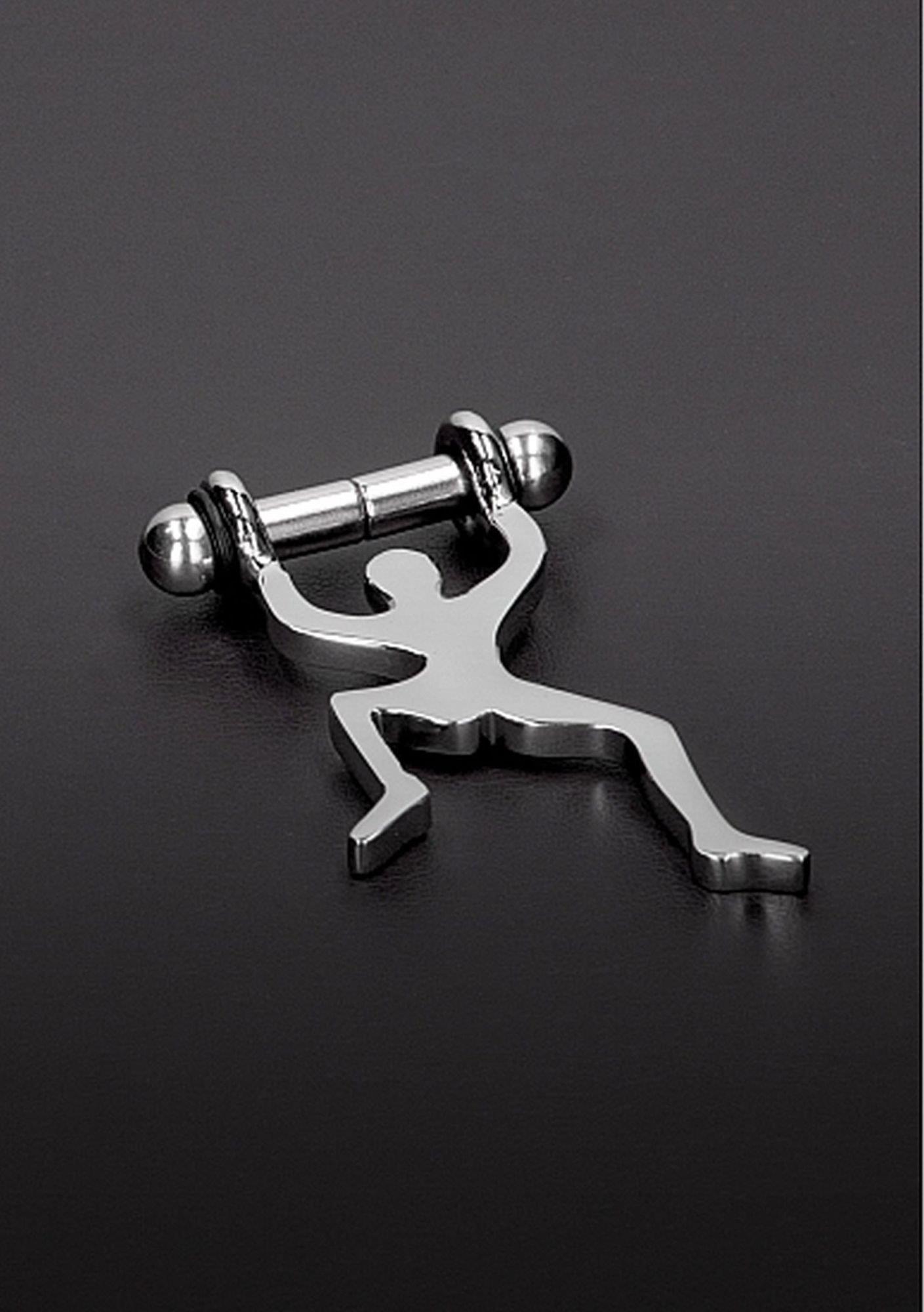 Magnetyczny zacisk na sutki Climbing Man – aluminiowy — zdjęcie 1