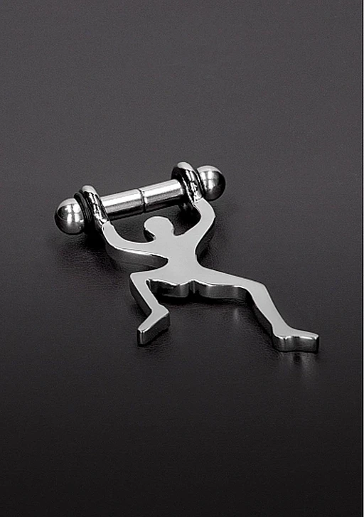 Magnetyczny zacisk na sutki Climbing Man – aluminiowy