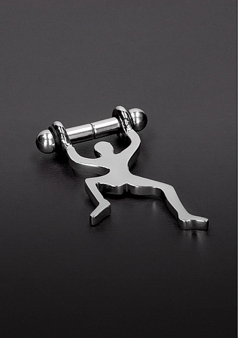 Magnetyczny zacisk na sutki Climbing Man – aluminiowy