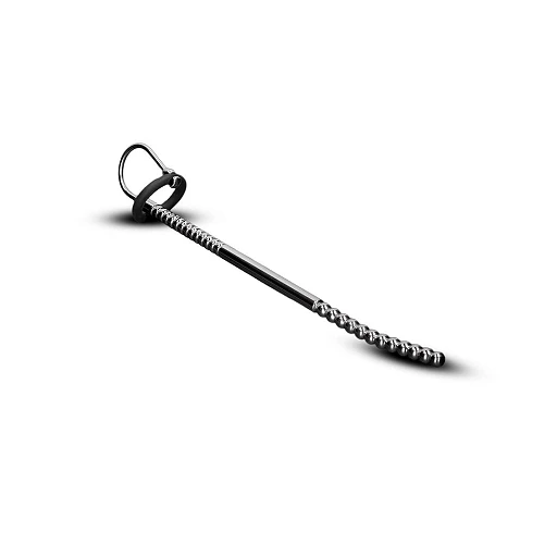Plug uretralny Multi Beads – stal, żłobiona struktura