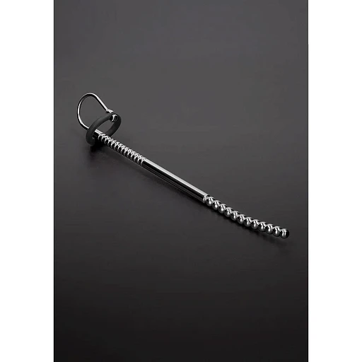 Plug uretralny Multi Beads – stal, żłobiona struktura — zdjęcie 2
