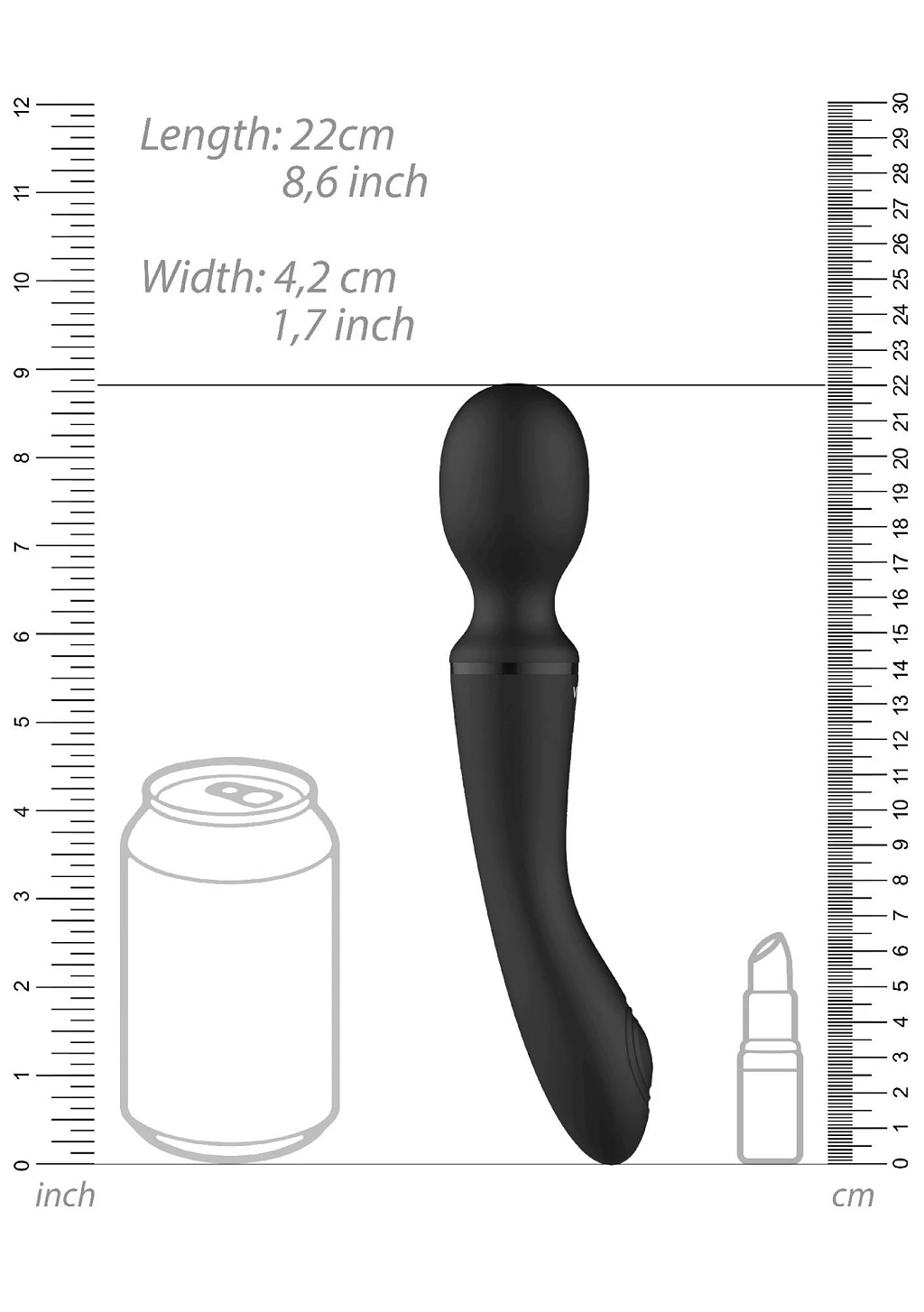 Wand Enora – dwugłowicowy, wibracje i impulsy — zdjęcie 9