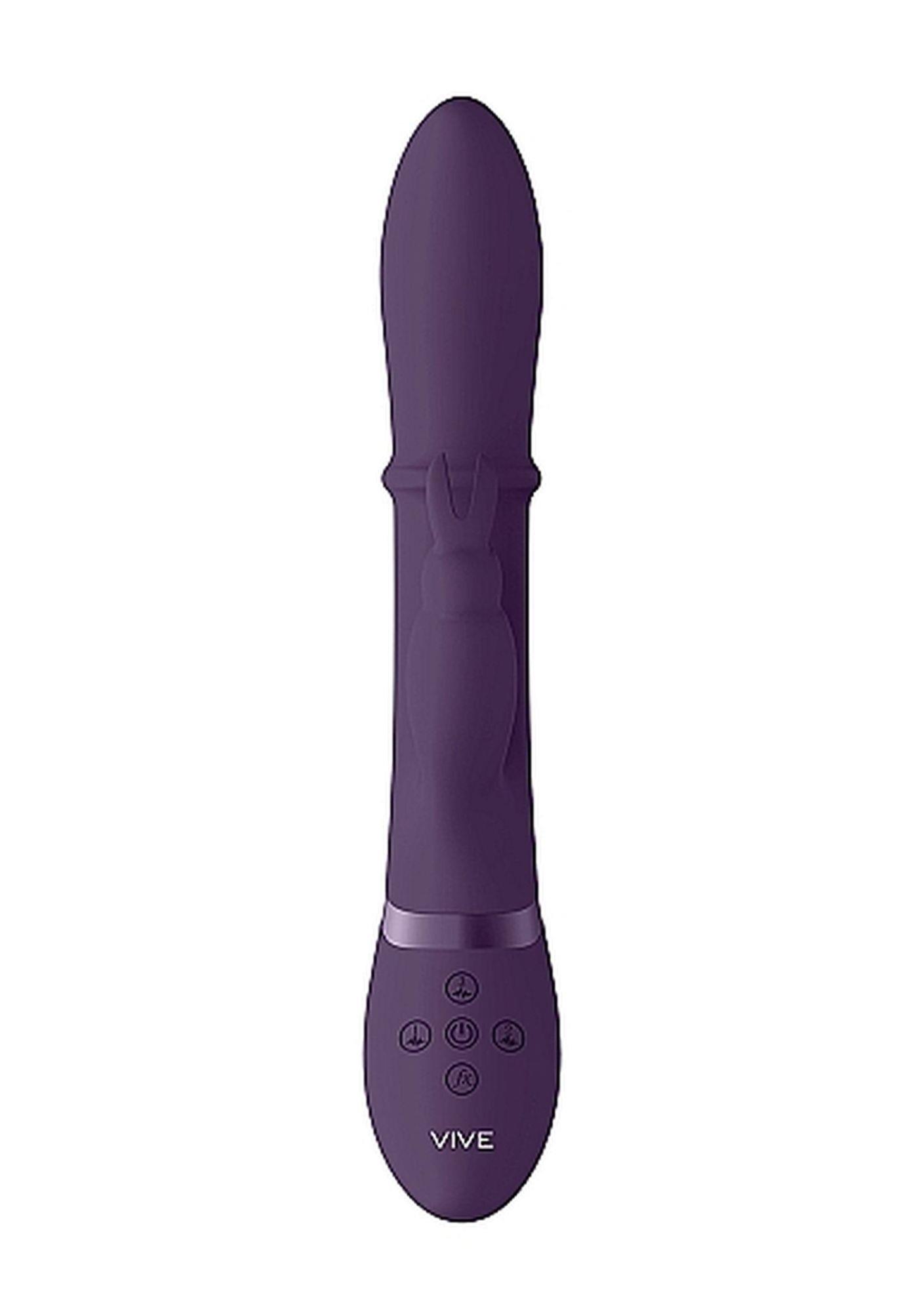 Wibrator króliczek Halo – ruchomy pierścień, 10 trybów — zdjęcie 8