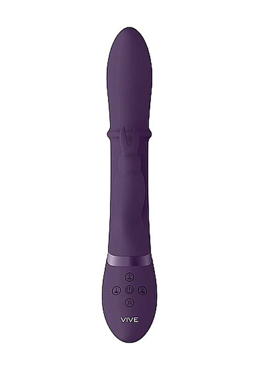 Wibrator króliczek Halo – ruchomy pierścień, 10 trybów — zdjęcie 8
