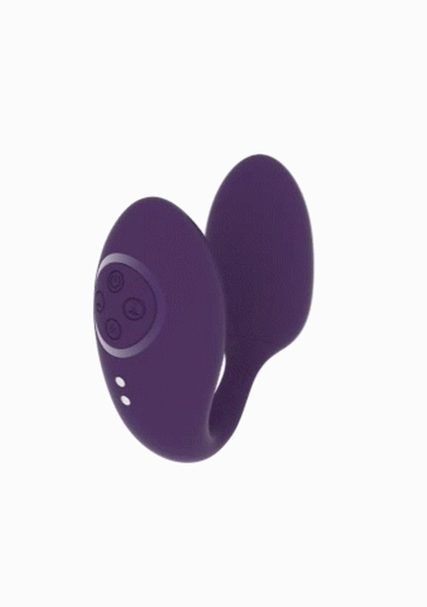 Stymulator Aika – podwójna akcja, fioletowy — zdjęcie 4