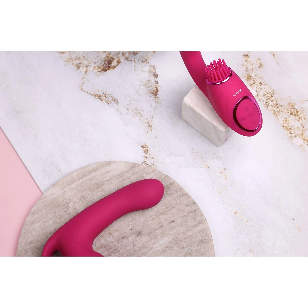 Wibrator Riko – potrójna stymulacja, ładowanie USB — zdjęcie 11