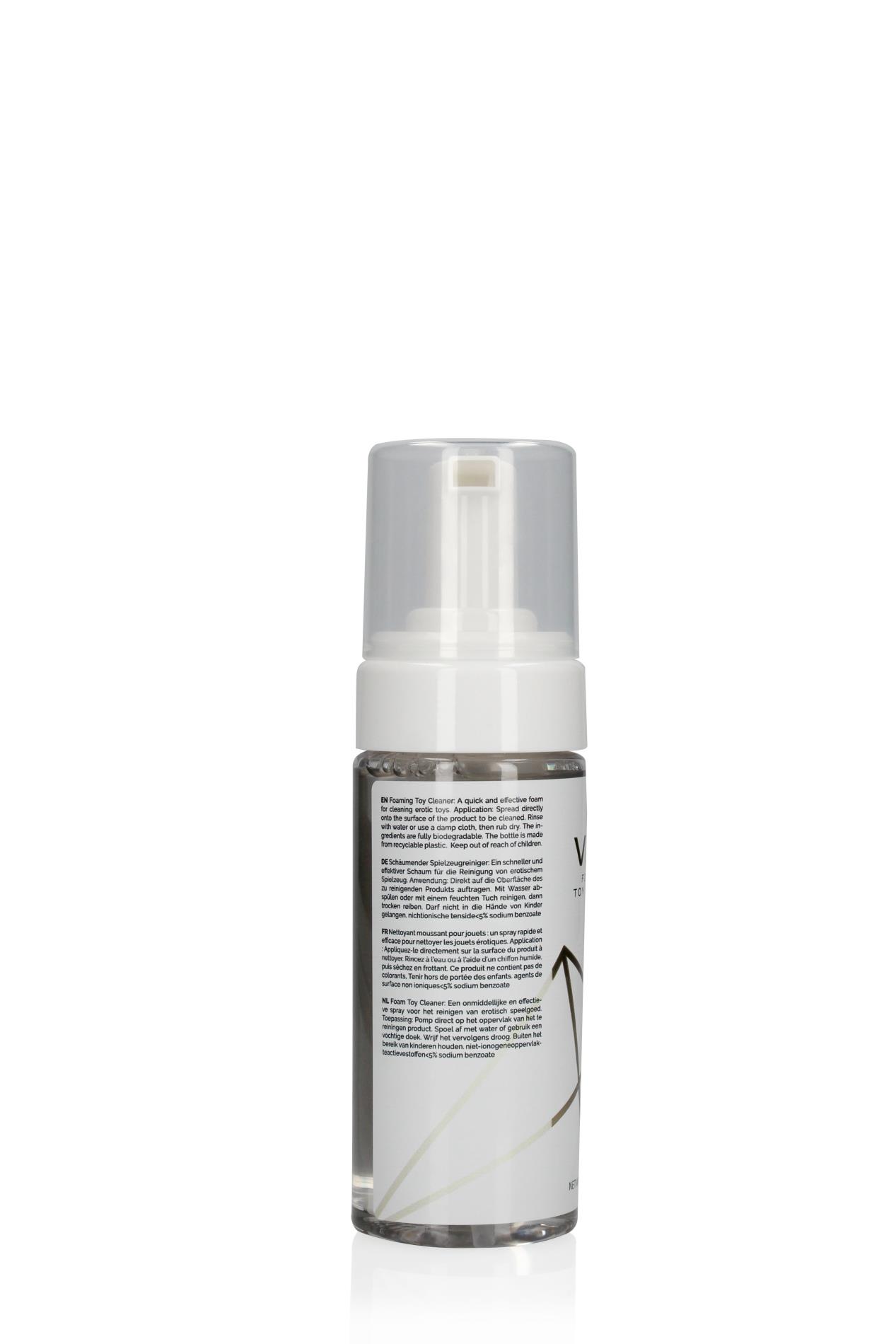 Pianka do czyszczenia zabawek erotycznych - 140 ml, biodegradowalna — zdjęcie 4