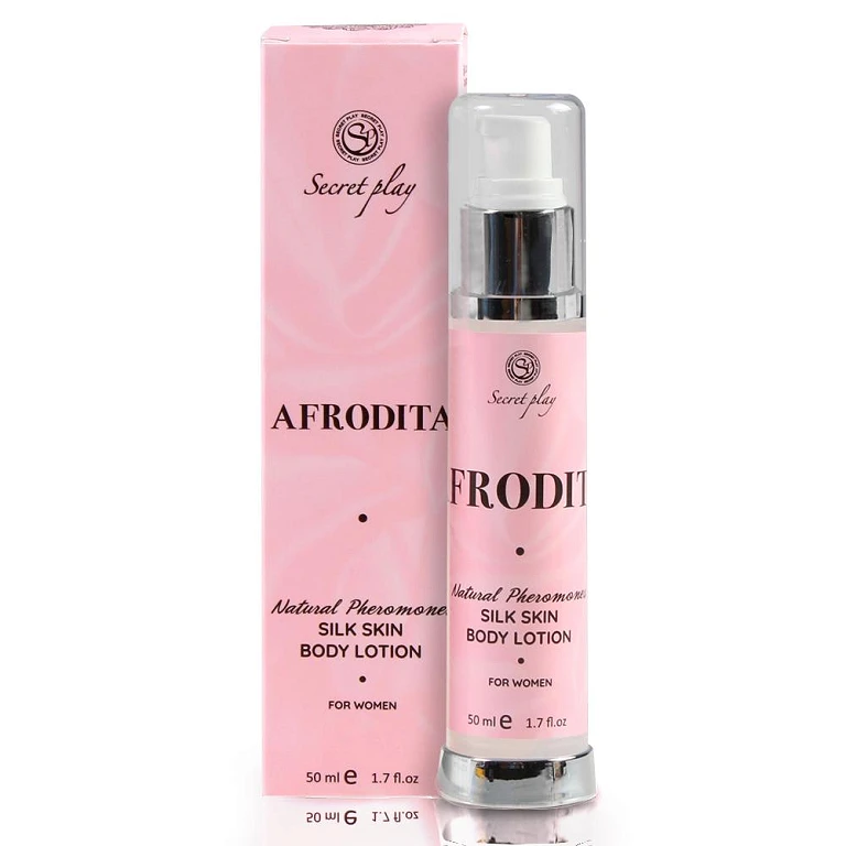 Balsam do ciała Afrodita – feromony, aromat karmelu, 50 ml