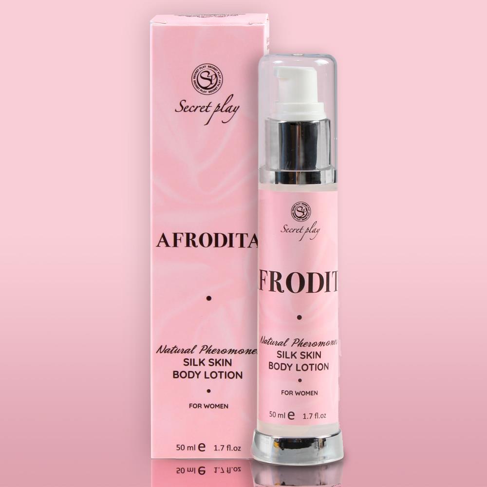 Balsam do ciała Afrodita – feromony, aromat karmelu, 50 ml — zdjęcie 2