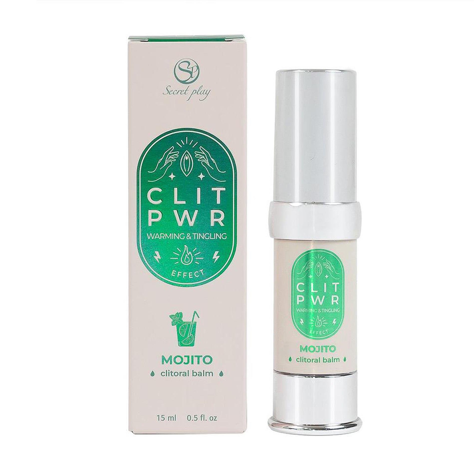 Balsam do łechtaczki CLIT PWR Mojito - efekt rozgrzewający, 15 ml — zdjęcie 1