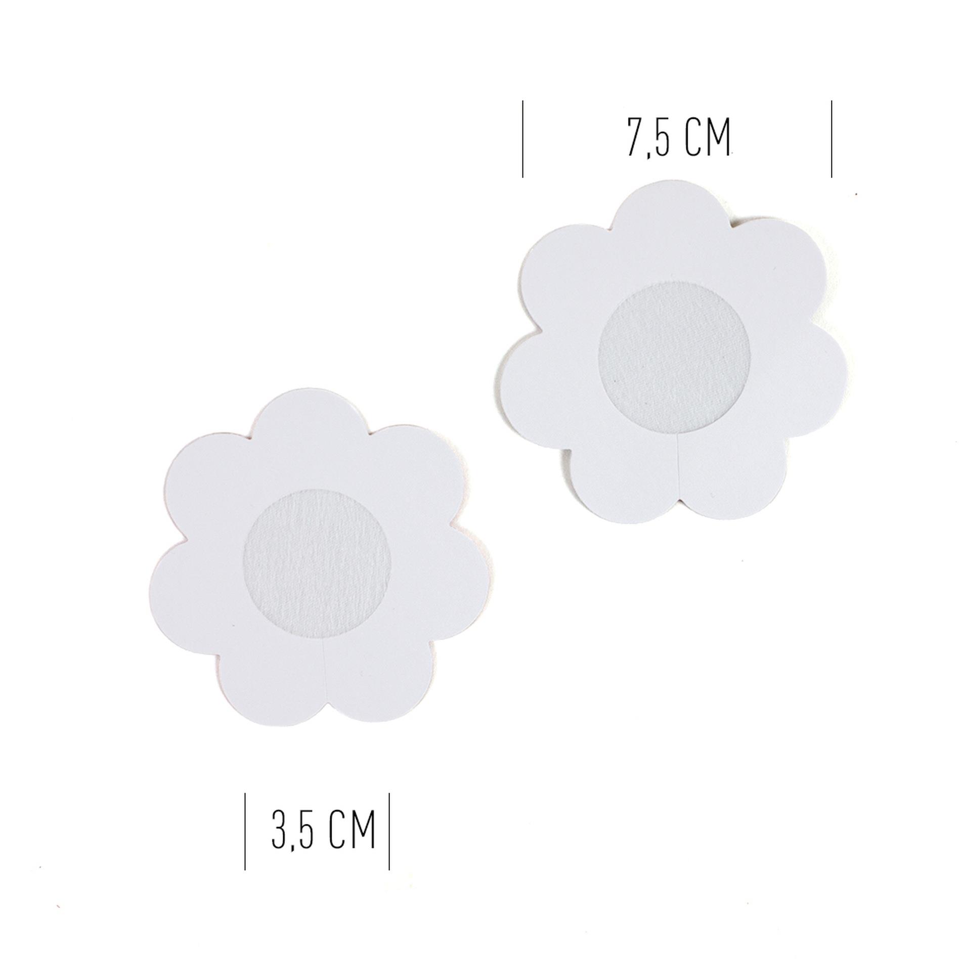 Nasutniki w kształcie kwiatka – holograficzne, 2 pary — zdjęcie 5