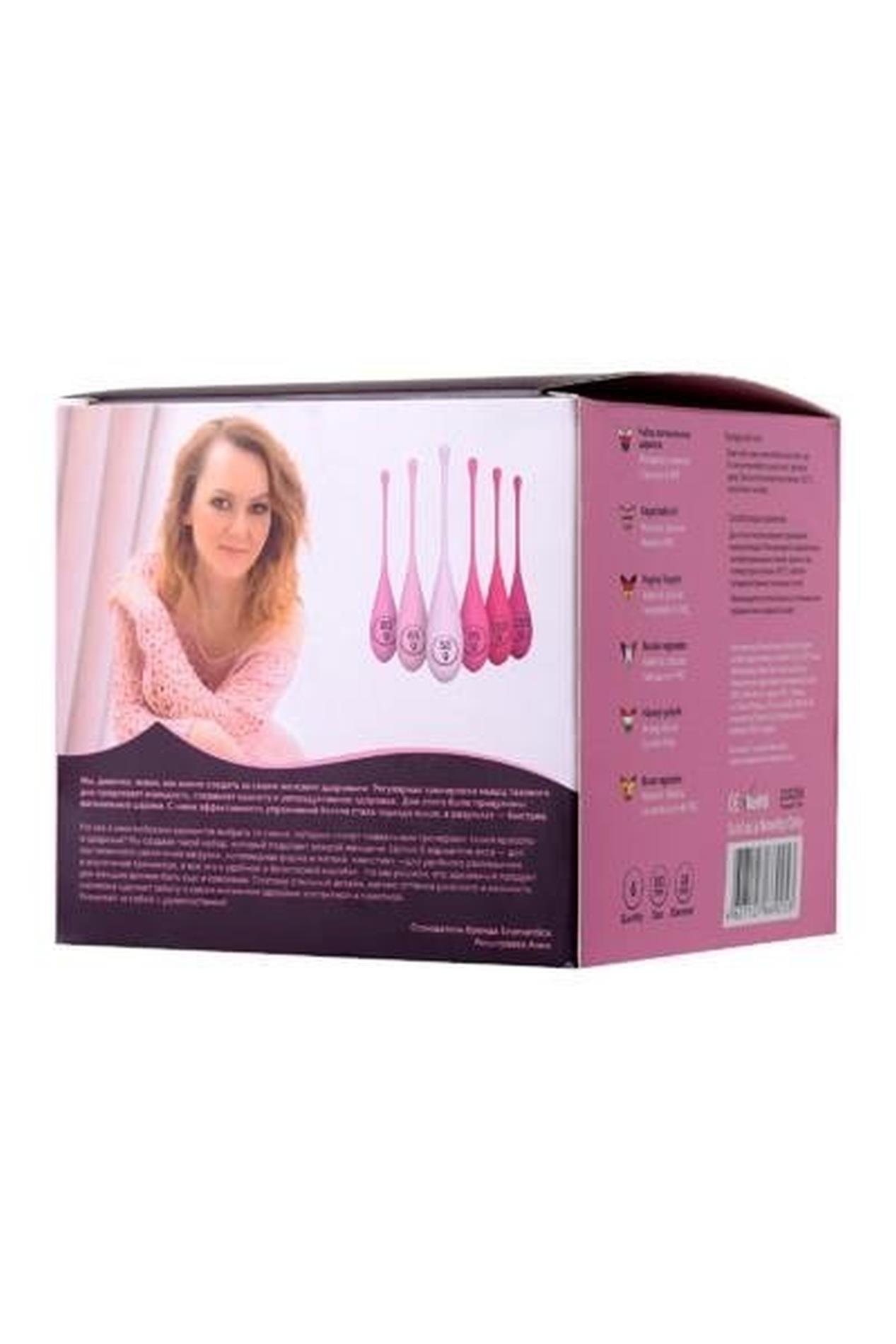 Zestaw kulek K-ROSE - zestaw 6 szt. silikon — zdjęcie 3