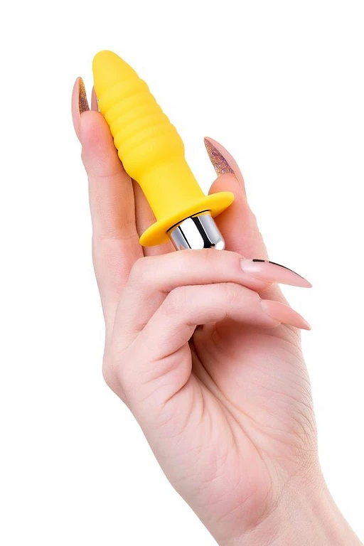 Plug analny - żółty — zdjęcie 4