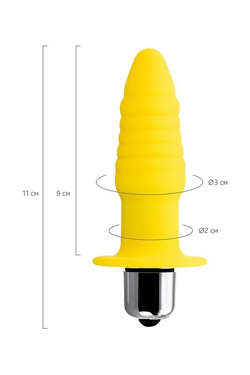 Plug analny - żółty — zdjęcie 5