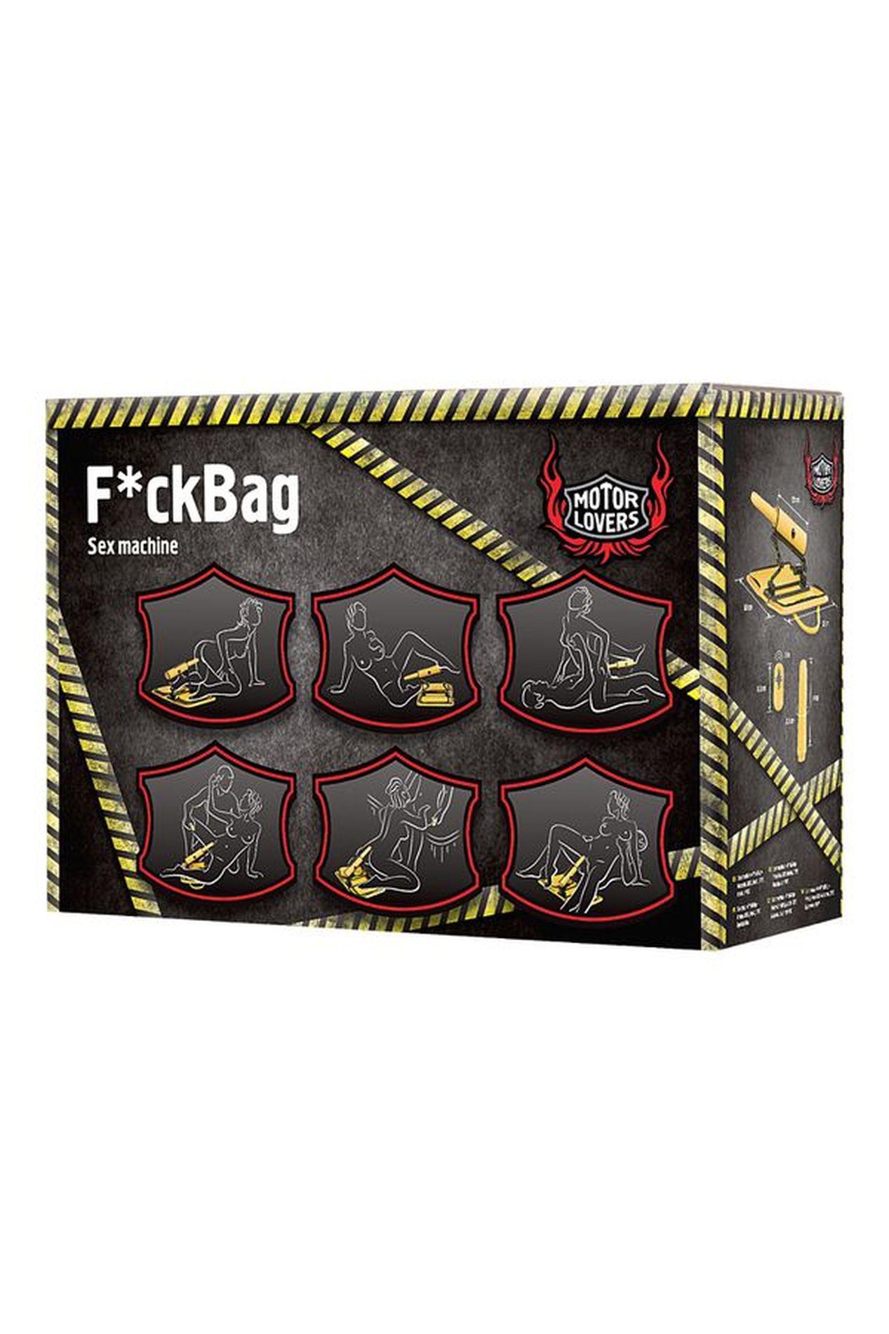 Maszyna do seksu F*ckBag – podgrzewane dildo, pilot, 3 prędkości — zdjęcie 10
