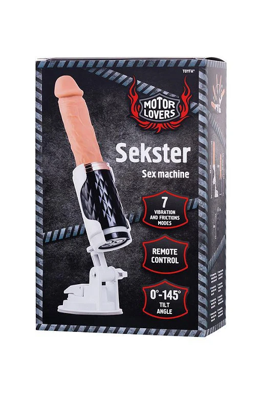 Maszyna do seksu Sekster – pilot, przyssawka, 29 cm — zdjęcie 7