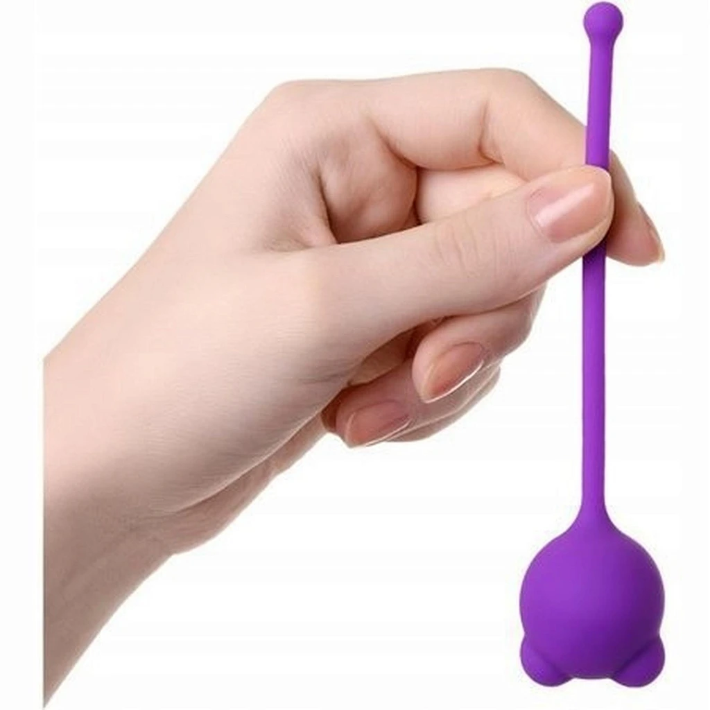 Kulki waginalne Purple - silikon, 34 g — zdjęcie 3