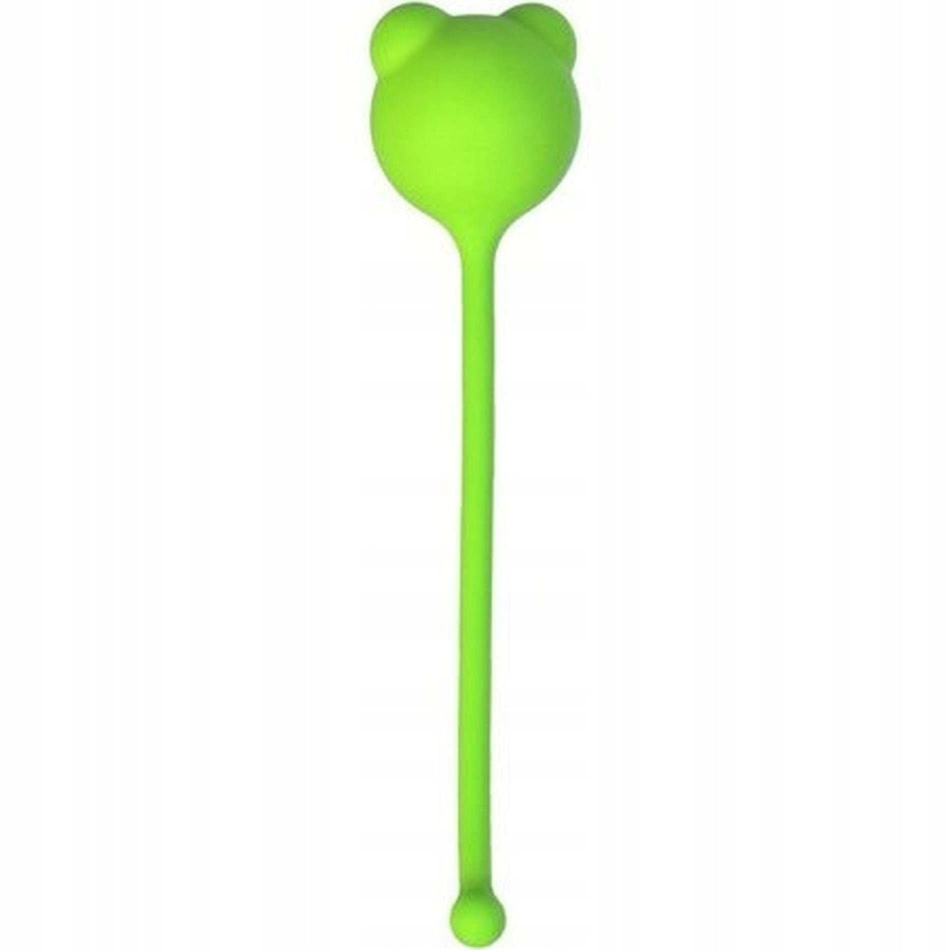 Kulki gejszy Pleasure balls Green - silikon 1 szt. — zdjęcie 2