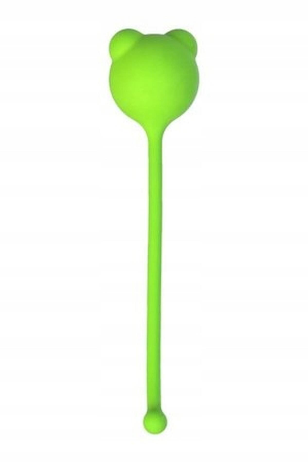 Kulki gejszy Pleasure balls Green - silikon 1 szt. — zdjęcie 3