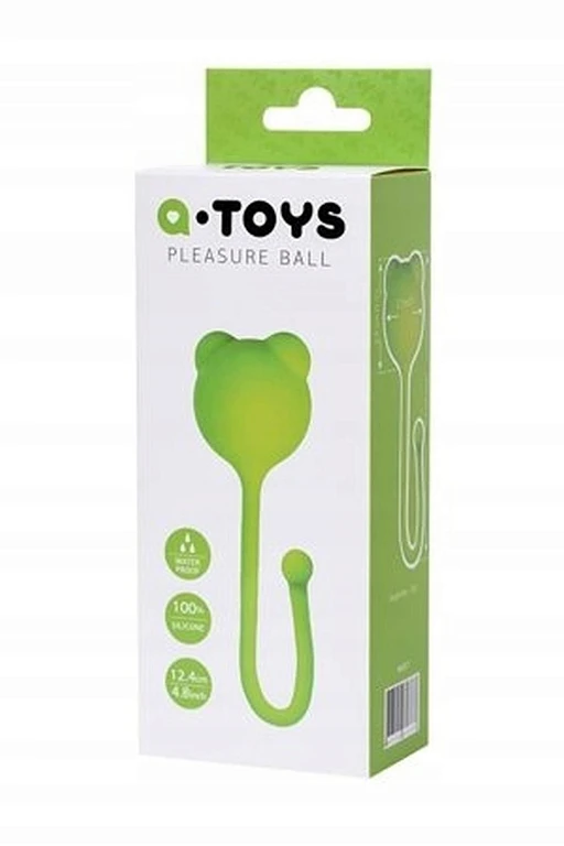 Kulki gejszy Pleasure balls Green - silikon 1 szt. — zdjęcie 5