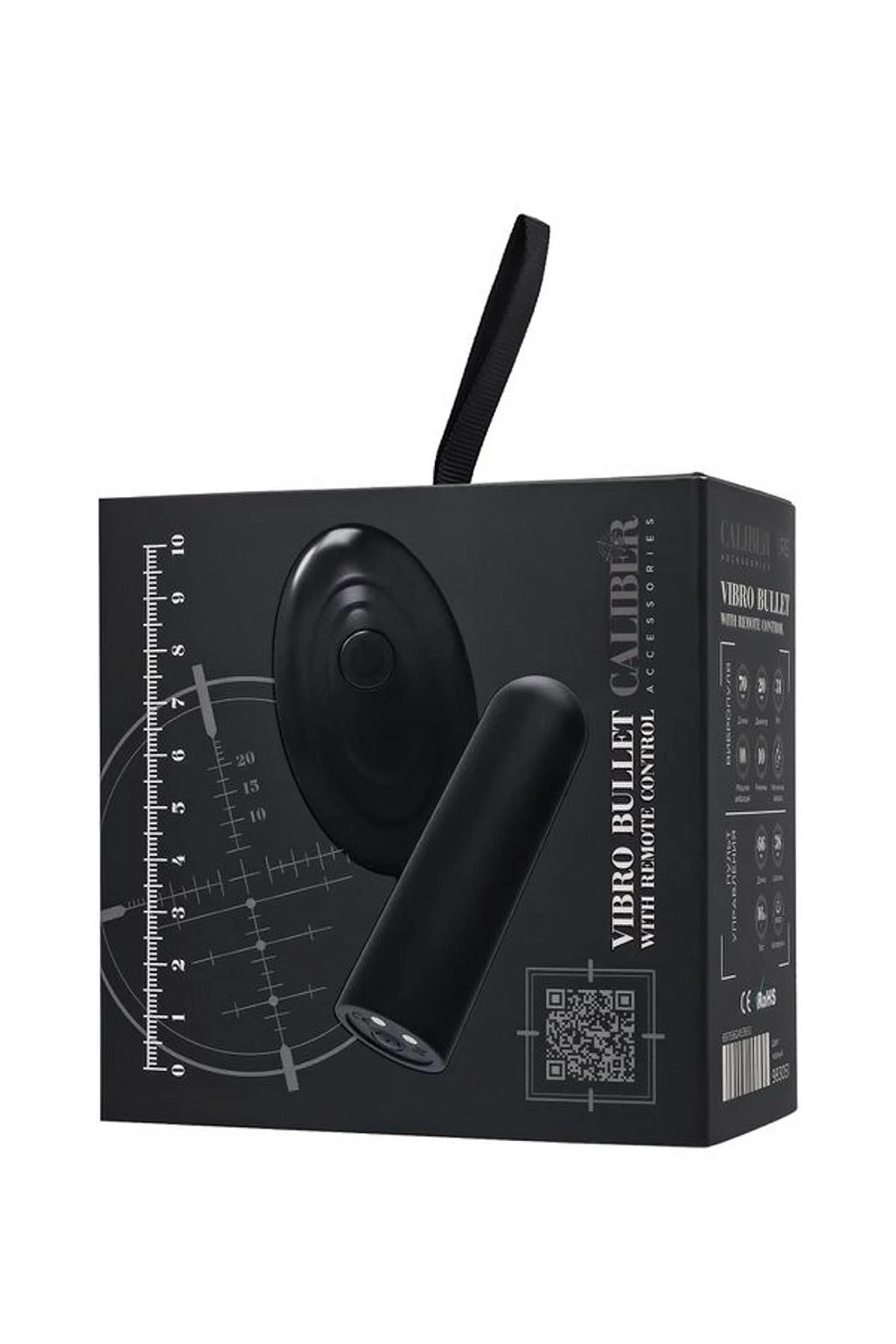 Kulka wibracyjna CALIBER 7 cm z pilotem – 10 trybów — zdjęcie 11