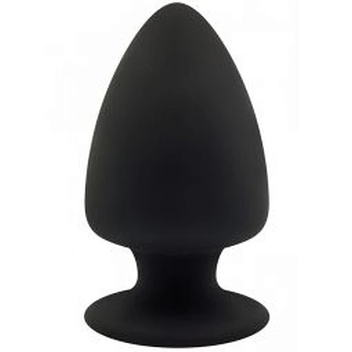 Korek analny Model 1 S – czarny, podwójna gęstość