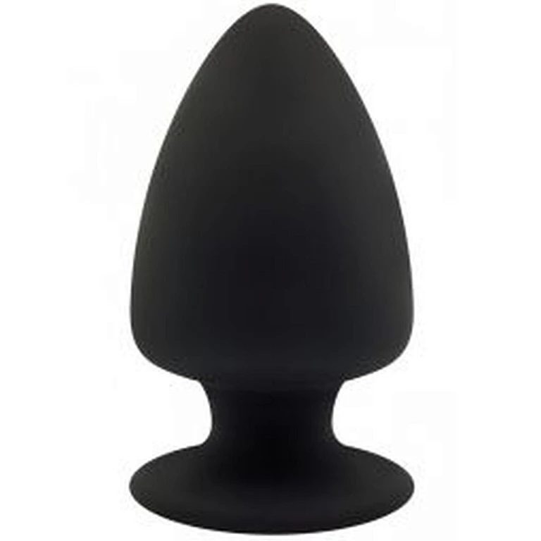 Korek analny Model 1 S – czarny, podwójna gęstość
