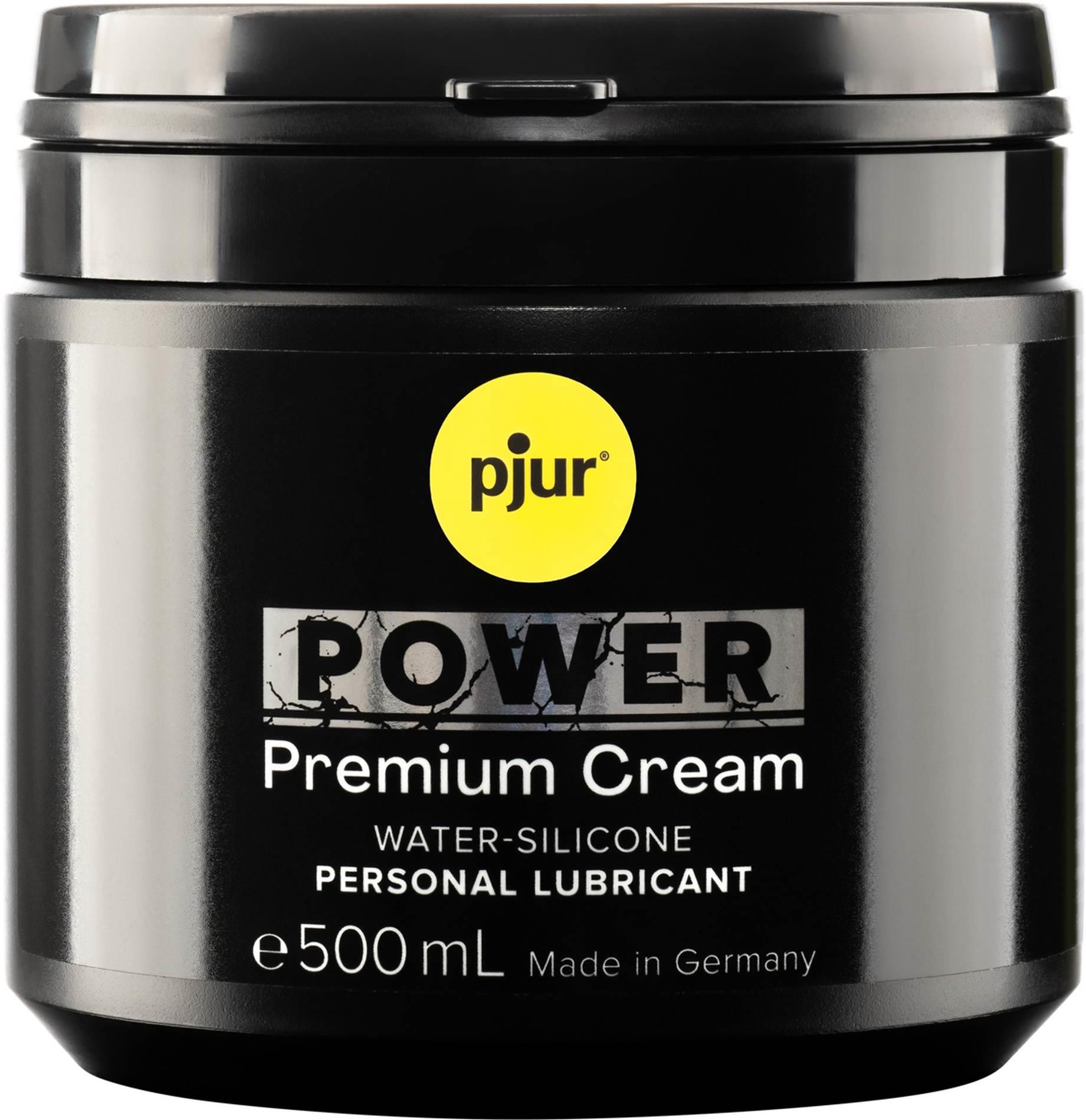 Lubrykant Pjur Power – krem wodno-silikonowy, 500 ml — zdjęcie 1