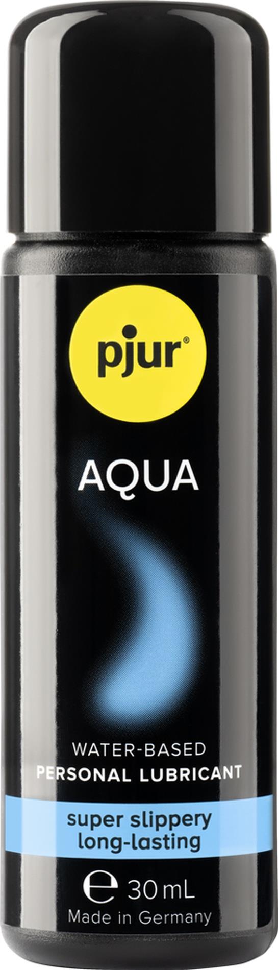 Żel na bazie wody Pjur Aqua 30 ml - długotrwały poślizg — zdjęcie 1