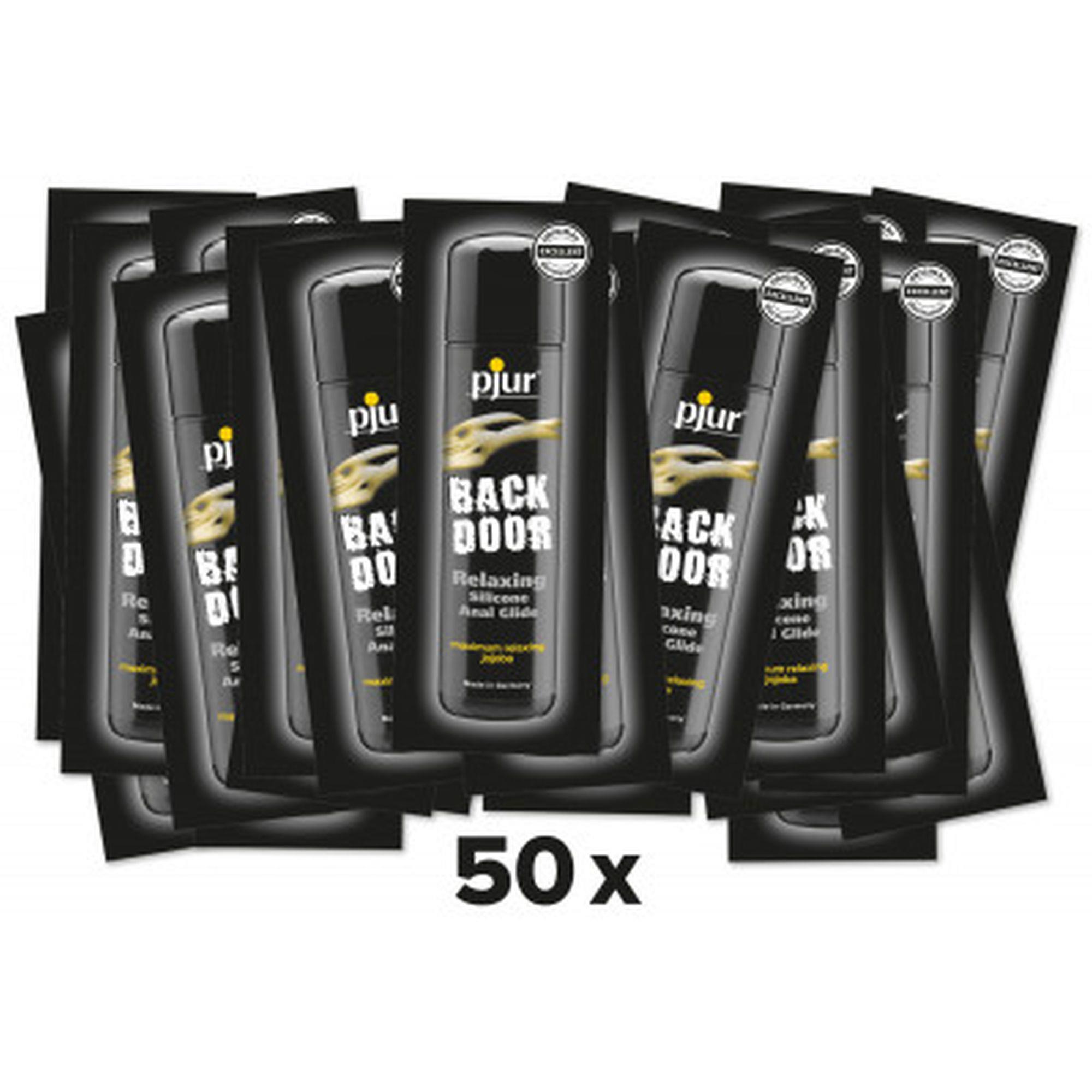 Lubrykant analny Pjur BACK DOOR Relaxing – zestaw 50 po 1,5 ml — zdjęcie 1